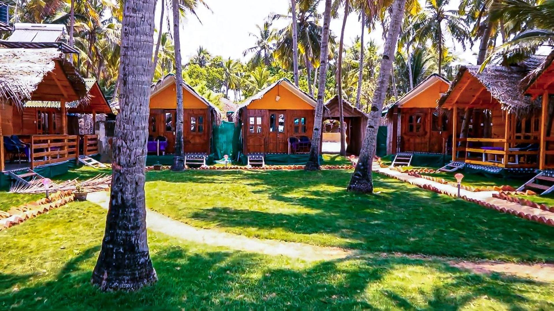 Hotel Om Sai Beach Huts Agonda Exteriér fotografie