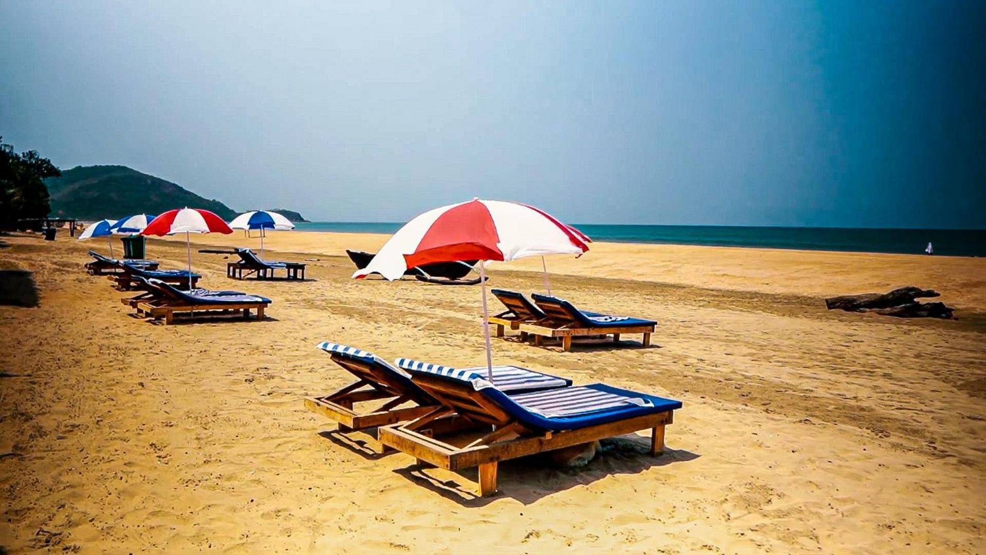 Hotel Om Sai Beach Huts Agonda Exteriér fotografie