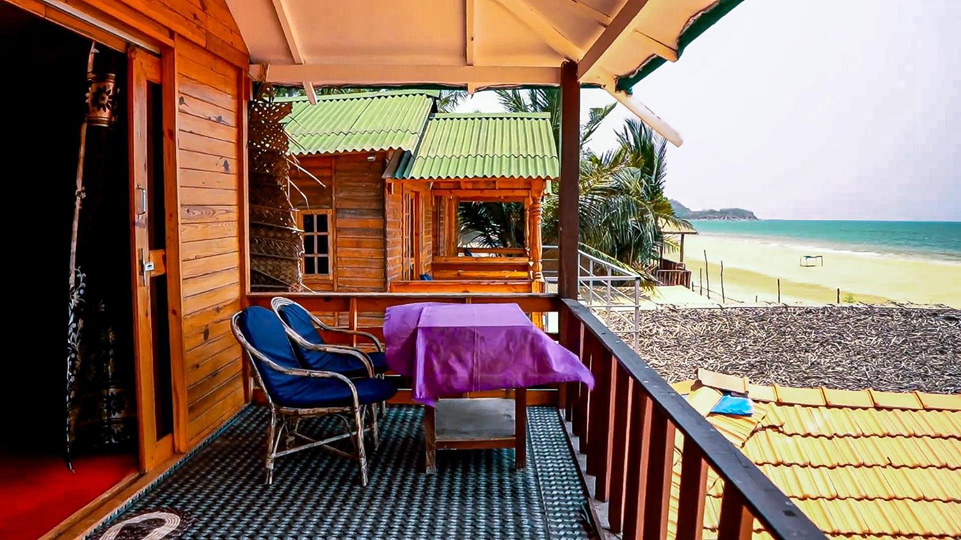 Hotel Om Sai Beach Huts Agonda Exteriér fotografie
