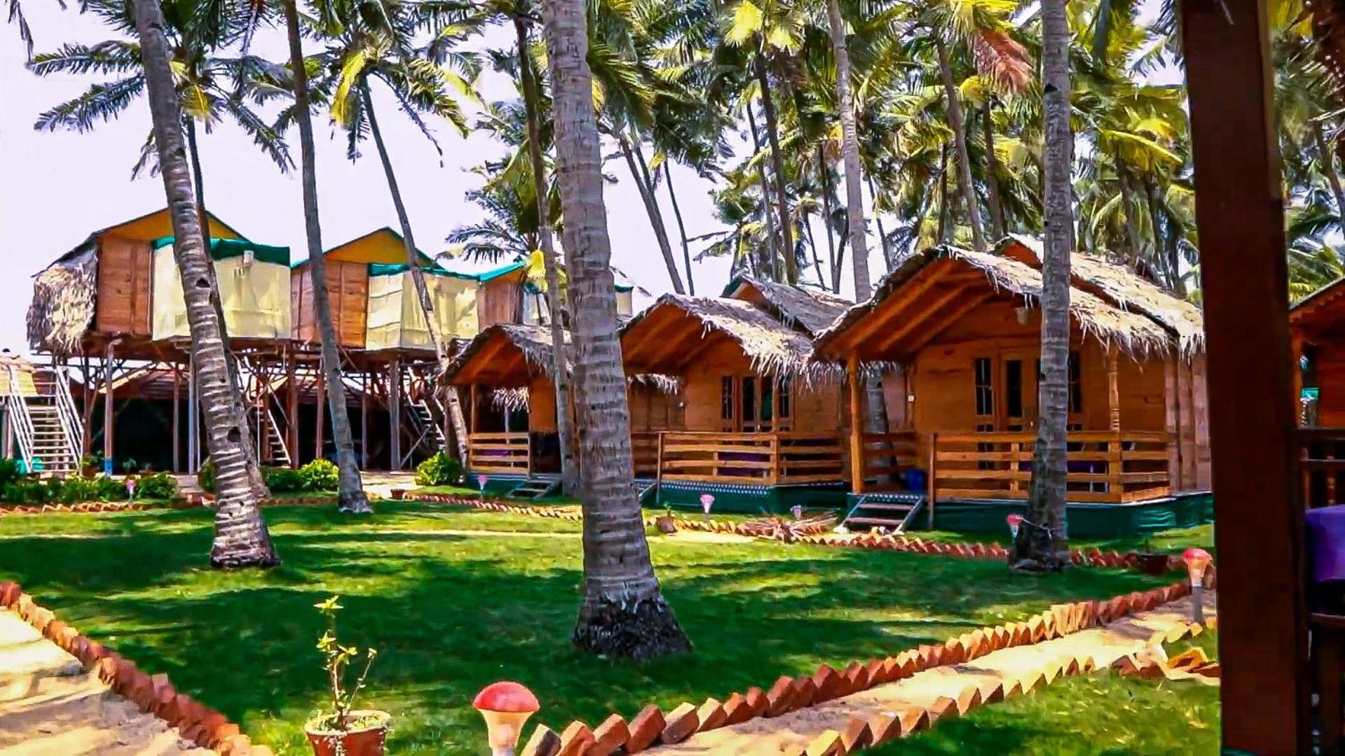 Hotel Om Sai Beach Huts Agonda Exteriér fotografie