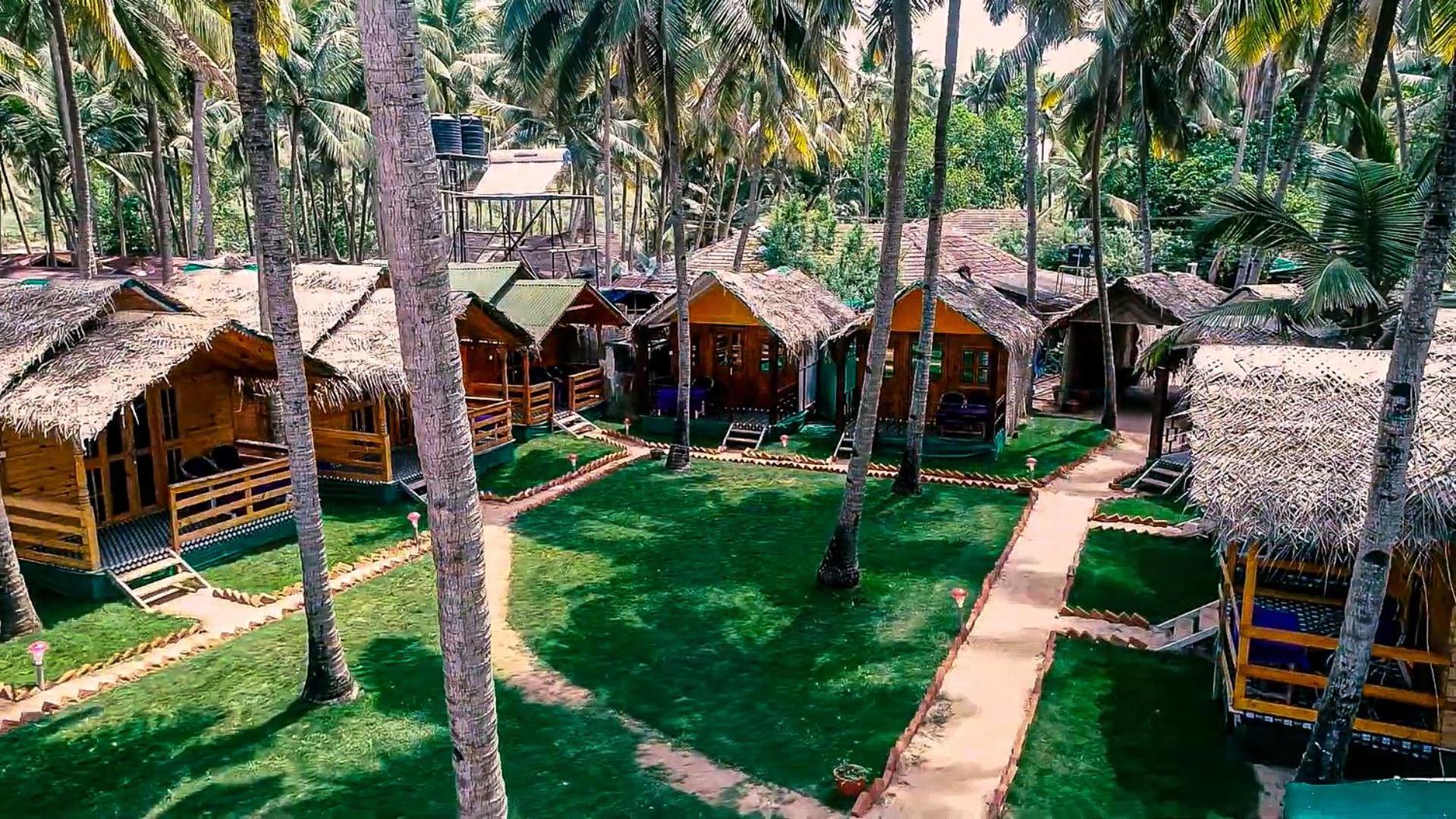 Hotel Om Sai Beach Huts Agonda Exteriér fotografie