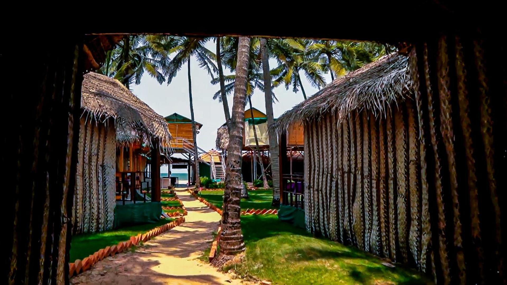 Hotel Om Sai Beach Huts Agonda Exteriér fotografie