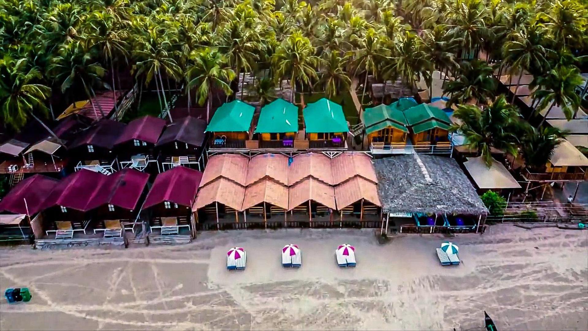 Hotel Om Sai Beach Huts Agonda Exteriér fotografie