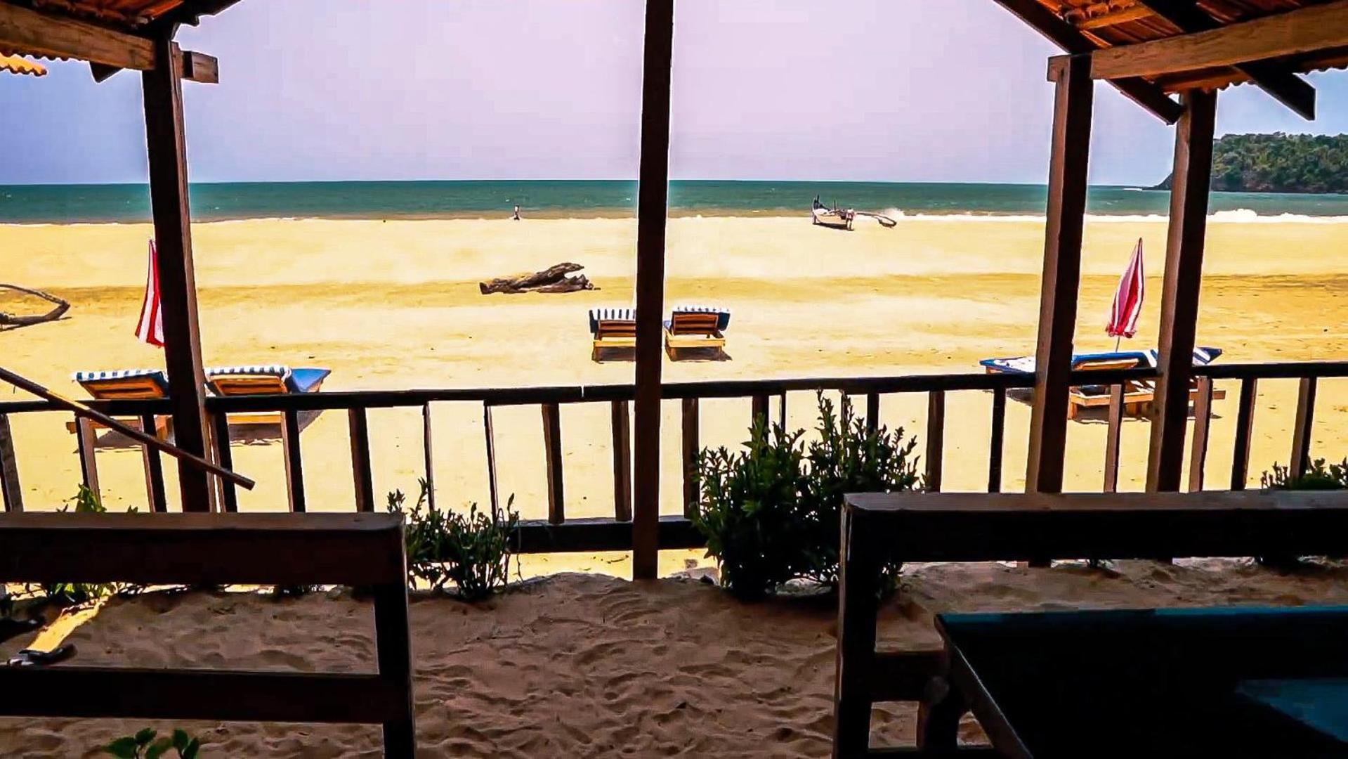 Hotel Om Sai Beach Huts Agonda Exteriér fotografie